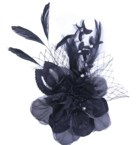 Fascinator - Dark Orchid