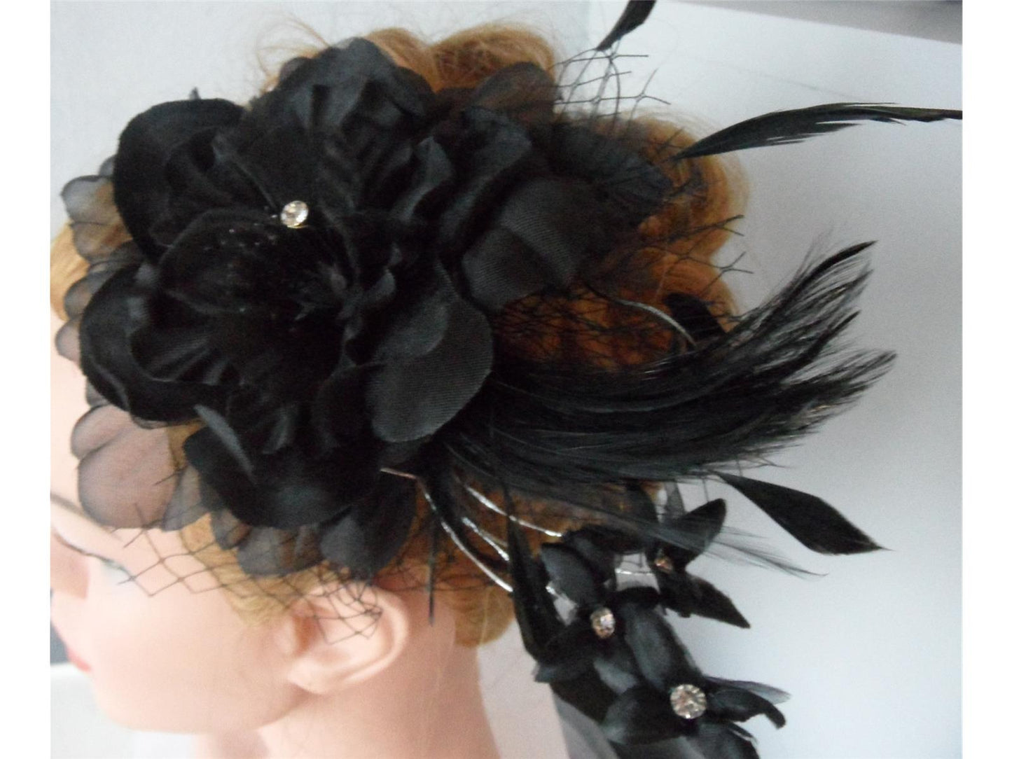 Fascinator - Dark Orchid