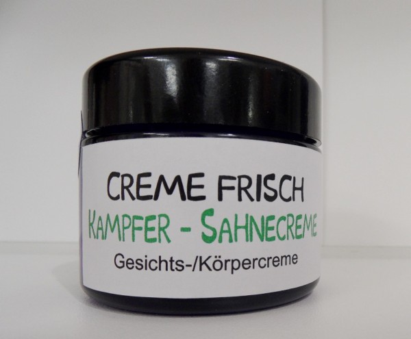 Creme Frisch - Kampfer - Sahnecreme